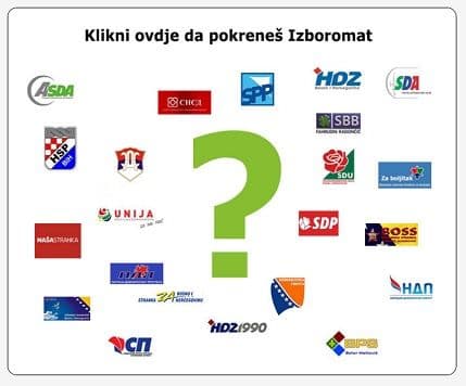 BiH: Uradite kviz i saznajte za koga treba da glasate BiH: Uradite kviz i saznajte za koga treba da glasate