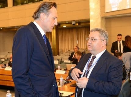 Krivokapić na svečanoj 100. sjednici Venecijanske komisije Krivokapić na svečanoj 100. sjednici Venecijanske komisije