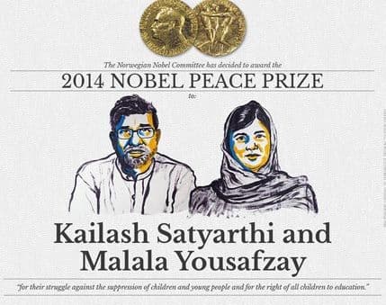 Malali Nobelova nagrada za mir Malali Nobelova nagrada za mir