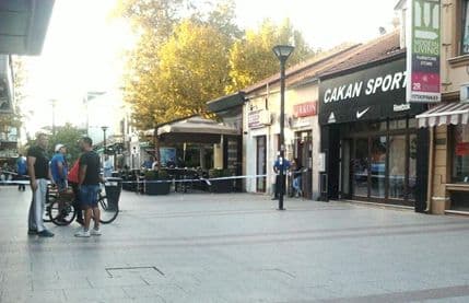 Pucnjava u centru Podgorice Pucnjava u centru Podgorice