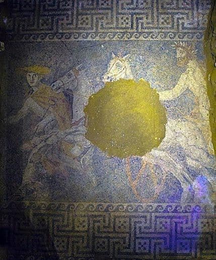 Otkriven podni mozaik u Aleksandrovom gradu Otkriven podni mozaik u Aleksandrovom gradu