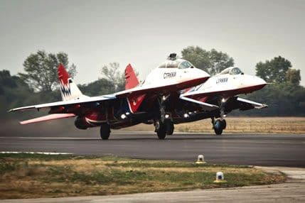 Ruska avio-grupa „Striži“ stigla u Beograd Ruska avio-grupa „Striži“ stigla u Beograd