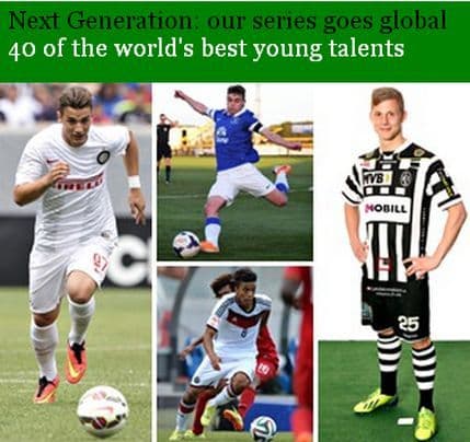 Gardijan objavio listu 40 najtalentovanijih fudbalera svijeta Gardijan objavio listu 40 najtalentovanijih fudbalera svijeta