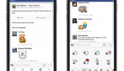 Sada možete da postavljate stikere u Fejsbuk komentare Sada možete da postavljate stikere u Fejsbuk komentare