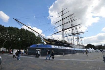 Jedrenjak iz 19. vijeka u Londonu opet gorio Jedrenjak iz 19. vijeka u Londonu opet gorio