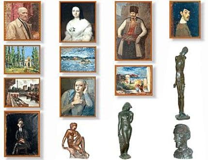 Odabrana djela legata Vukmanovića u nikšićkim galerijama Odabrana djela legata Vukmanovića u nikšićkim galerijama