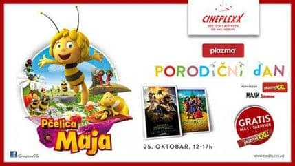 Porodični dan Cineplexxu 25. oktobra Porodični dan Cineplexxu 25. oktobra