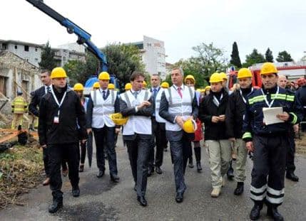 Završena vježba simulacije zemljotresa Završena vježba simulacije zemljotresa