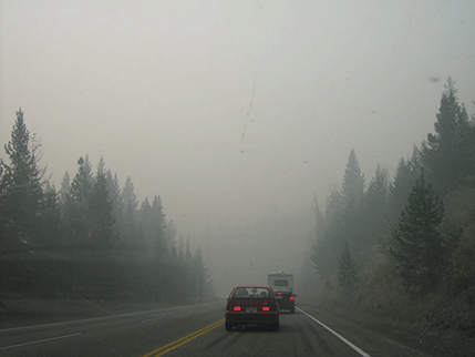 Oprezno na sjeveru, smanjena vidljivost Oprezno na sjeveru, smanjena vidljivost