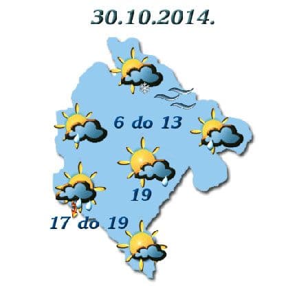 Sjutra uslovi za kišu, do 19 stepeni Sjutra uslovi za kišu, do 19 stepeni