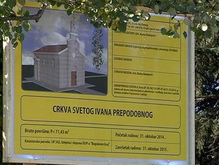 CPC-u predata građevinska dozvola za gradnju crkve na Cetinju CPC-u predata građevinska dozvola za gradnju crkve na Cetinju