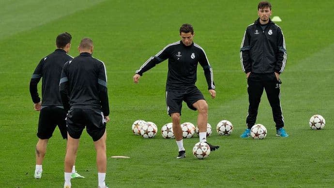 VIDEO: Madriđani se zabavljali pred Liverpul VIDEO: Madriđani se zabavljali pred Liverpul