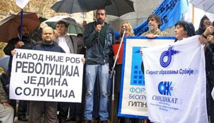 Štrajkovi u Srbiji kao povod za nasilje: Osveta loših đaka Štrajkovi u Srbiji kao povod za nasilje: Osveta loših đaka