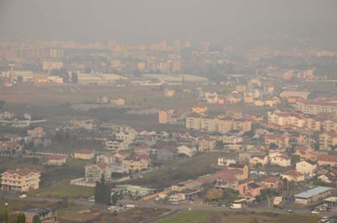 FOTO: Podgorica zagađenija od Pljevalja FOTO: Podgorica zagađenija od Pljevalja