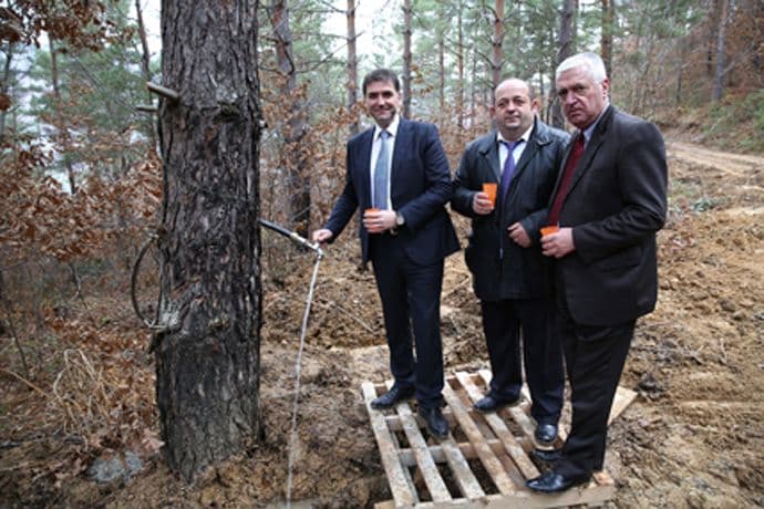 Ivanović u Petnjici otvorio vodovod Trpezi-Lazi Ivanović u Petnjici otvorio vodovod Trpezi-Lazi