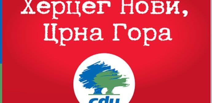 Cdu: Herceg Novi kao neodvojivi dio Crne Gore Cdu: Herceg Novi kao neodvojivi dio Crne Gore