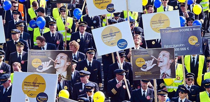 Lufthanza ponovo u štrajku Lufthanza ponovo u štrajku