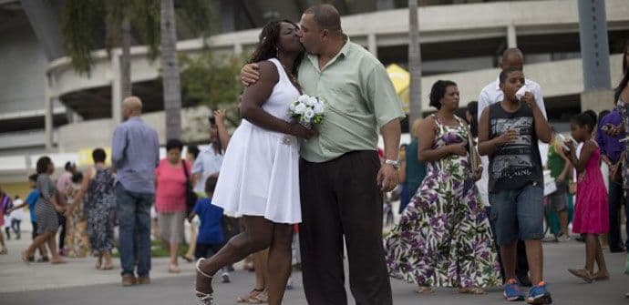 Najmasovnije vjenčanje u istoriji Rio de Žaneira Najmasovnije vjenčanje u istoriji Rio de Žaneira