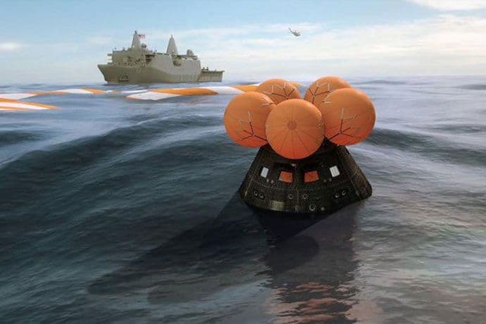 VIDEO: Orionov probni let uspješno okončan VIDEO: Orionov probni let uspješno okončan