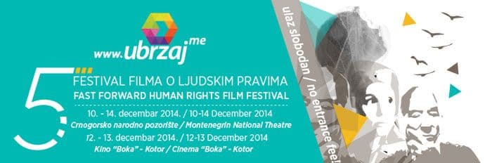 Peti jubilarni festival filma o ljudskim pravima od 10. do 14. decembra Peti jubilarni festival filma o ljudskim pravima od 10. do 14. decembra