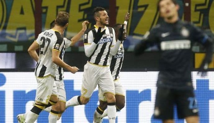 Serija A: Inter opet razočarao, Udineze slavio u Milanu Serija A: Inter opet razočarao, Udineze slavio u Milanu