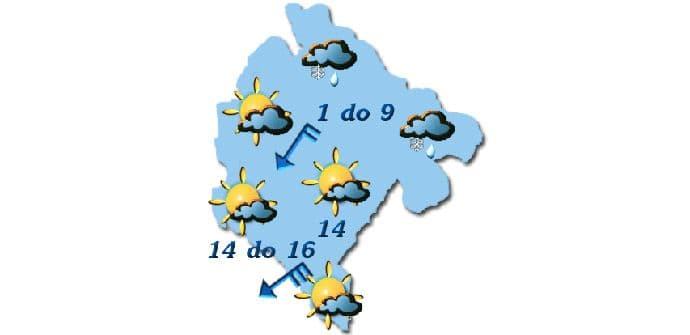 ZHMSCG: Snijeg na sjeveru, sjeverni vjetar u pojačanju ZHMSCG: Snijeg na sjeveru, sjeverni vjetar u pojačanju