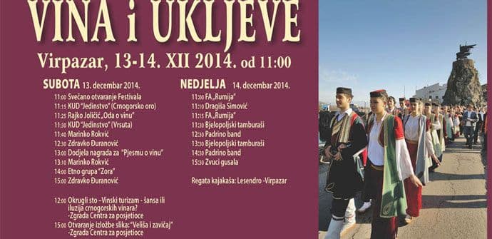 Za vikend Festival vina i ukljeve Za vikend Festival vina i ukljeve