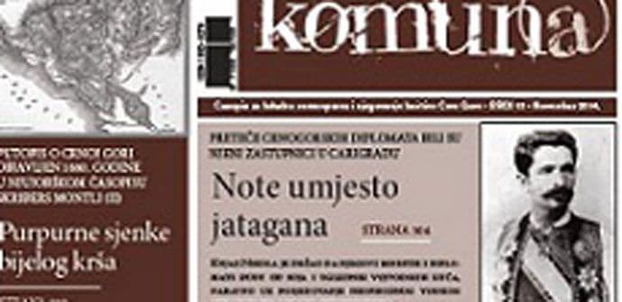 Promocija časopisa „Komuna“ u Kotoru Promocija časopisa „Komuna“ u Kotoru