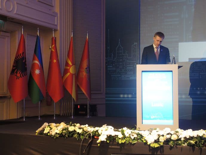 Lukšić na konferenciji "Novi putevi svile: inspiracije i mogućnosti" Lukšić na konferenciji "Novi putevi svile: inspiracije i mogućnosti"