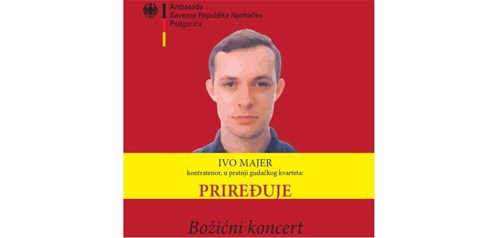 Koncert kontratenora Iva Majera u Katoličkoj crkvi Koncert kontratenora Iva Majera u Katoličkoj crkvi