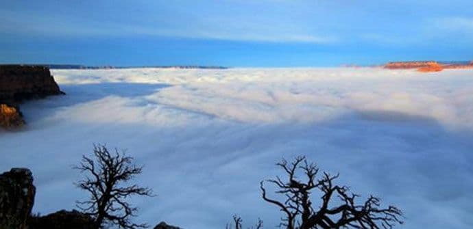 Veliki kanjon ispunjen morem oblaka Veliki kanjon ispunjen morem oblaka