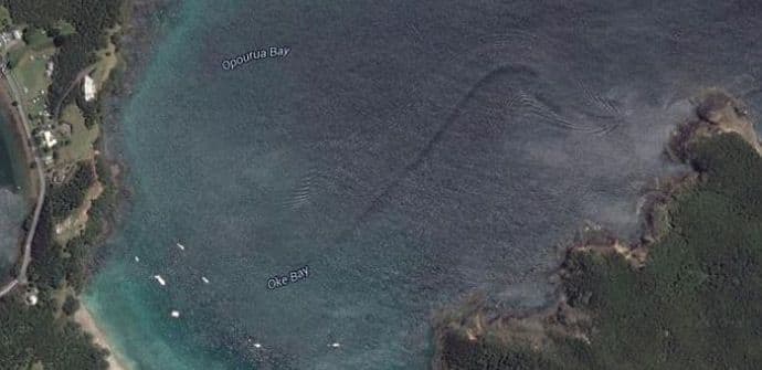 Što je u moru na Novom Zelandu snimio Google Earth? Što je u moru na Novom Zelandu snimio Google Earth?