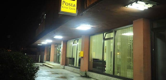 Podgorica: Razbojnik upao u Poštu u blizini Željezničke Podgorica: Razbojnik upao u Poštu u blizini Željezničke