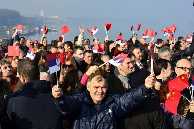 BEOGRAD: Otvoren most dugačak 1.507 metara BEOGRAD: Otvoren most dugačak 1.507 metara