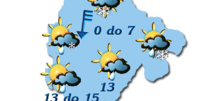Sjutra mjestimično padavine, poslijepodne razvedravanje Sjutra mjestimično padavine, poslijepodne razvedravanje