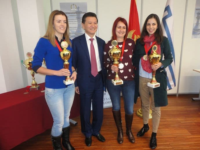 Predsjednik FIDE Iljumžinov posjetio Crnu Goru Predsjednik FIDE Iljumžinov posjetio Crnu Goru