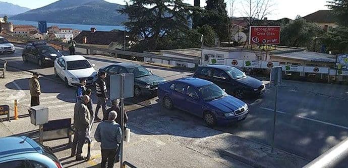 Lančani sudar u Herceg Novom Lančani sudar u Herceg Novom