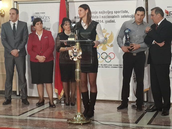 Dodjela nagrada za najbolje sportiste i reprezentacije Crne Gore u organizaciji COK-a Dodjela nagrada za najbolje sportiste i reprezentacije Crne Gore u organizaciji COK-a