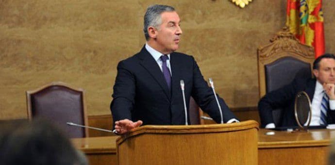 Đukanović sjutra u parlamentu Đukanović sjutra u parlamentu