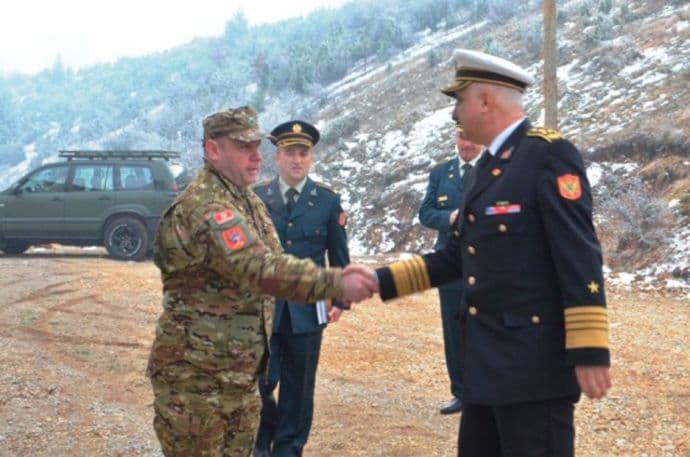 Admiral Samardžić obišao Planinski bataljon Admiral Samardžić obišao Planinski bataljon