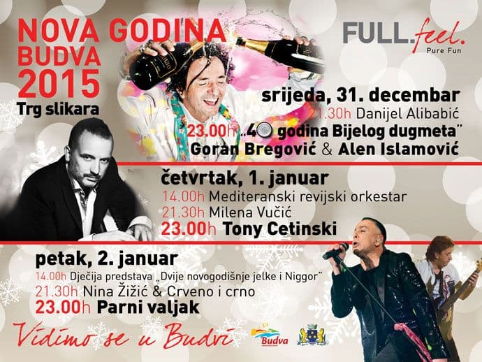 Što vas sve očekuje za Novu godinu u Budvi Što vas sve očekuje za Novu godinu u Budvi