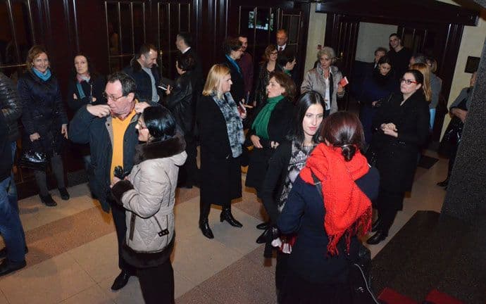 FOTO: Premijera predstave "Urnebesna tragedija" u CNP-u FOTO: Premijera predstave "Urnebesna tragedija" u CNP-u