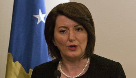 Jahjaga: Treba nastaviti dijalog Beograda i Prištine Jahjaga: Treba nastaviti dijalog Beograda i Prištine