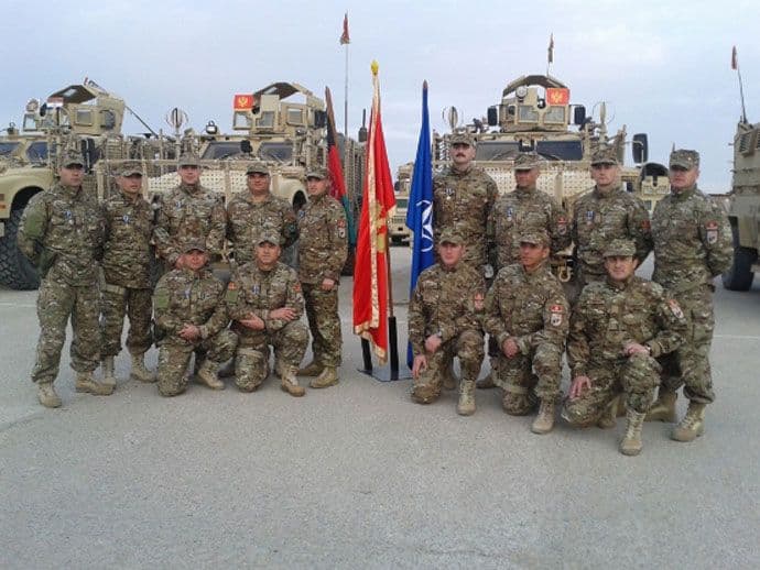 Pripadnicima X kontingenta VCG u misiji ISAF uručene NATO medalje Pripadnicima X kontingenta VCG u misiji ISAF uručene NATO medalje