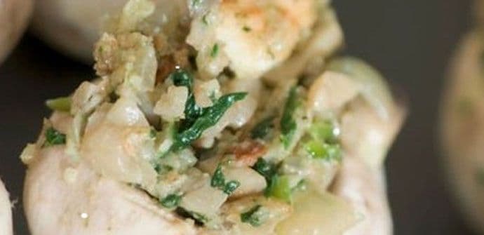 Punjene pečurke s kinoom Punjene pečurke s kinoom