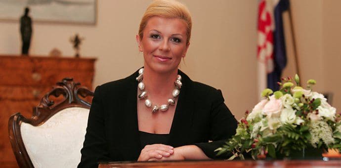Grabar Kitarović "vadi" Gotovinu iz rukava Grabar Kitarović "vadi" Gotovinu iz rukava