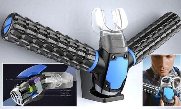 DISANJE POD VODOM: Maska koja pretvara čovjeka u ribu DISANJE POD VODOM: Maska koja pretvara čovjeka u ribu