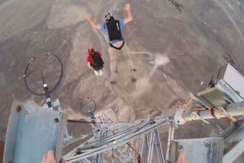 Otvorio padobran nekoliko sekundi prije pada (VIDEO)