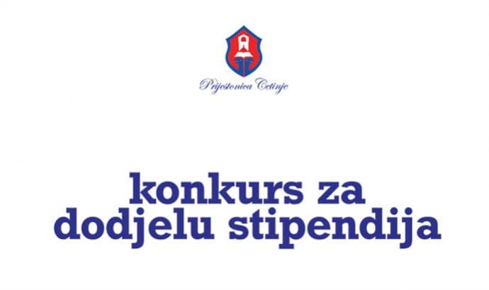 Cetinje: Raspisan konkurs za dodjelu studentskih stipendija Cetinje: Raspisan konkurs za dodjelu studentskih stipendija
