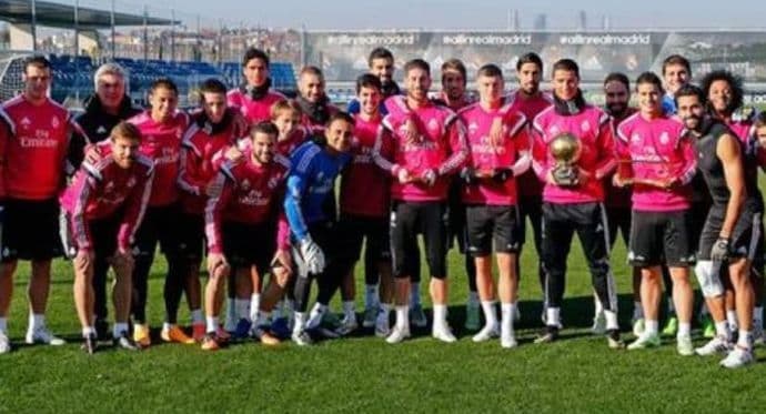 VIDEO: Kad cio tim Reala imitira Ronalda VIDEO: Kad cio tim Reala imitira Ronalda